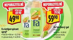 Albert Fa Antiperspirant sprej nabídka