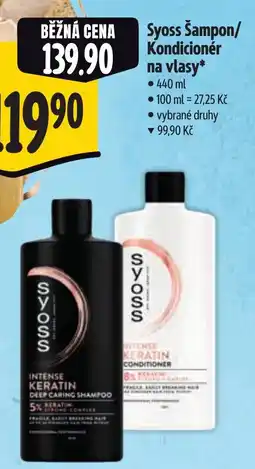Albert Syoss šampon kondicionér na vlasy nabídka
