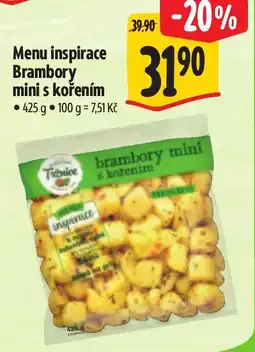 Albert Furice brambory mini s kořením nabídka