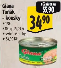 Albert Giana tuňák nabídka