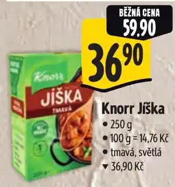 Albert Knorr Jiška tmavá nabídka