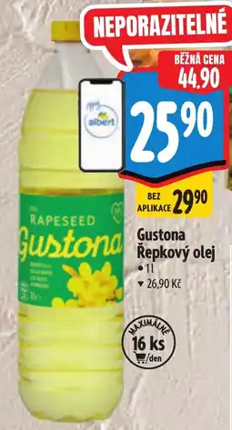 Albert Gustona Řepkový olej nabídka
