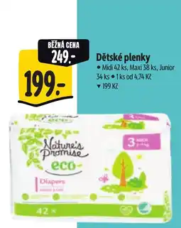 Albert Nature's Promise eco Dětské plenky nabídka