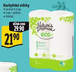 Albert Nature's Promise eco kuchyňské utěrky nabídka