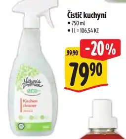 Albert Nature's Promise čistič kuchyní nabídka