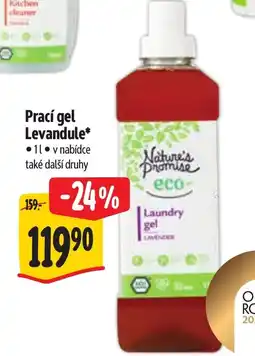 Albert Nature's Promise prací gel levandule nabídka