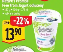 Albert Nature's Promise Free From Jogurt ochucený nabídka