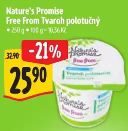 Albert Nature's Promise Tvaroh polotučný nabídka