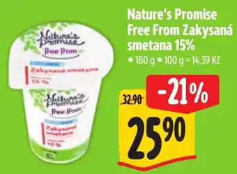 Nature's Promise Free From Zakysaná smetana 15%