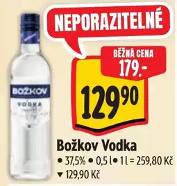 Albert Božkov Vodka nabídka
