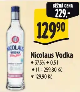 Albert Nicolaus Vodka nabídka