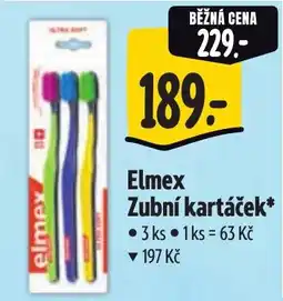 Albert Elmex Zubní kartáček nabídka