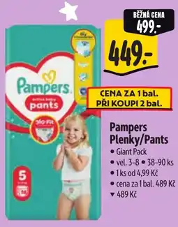 Albert Pampers Plenky/Pants nabídka