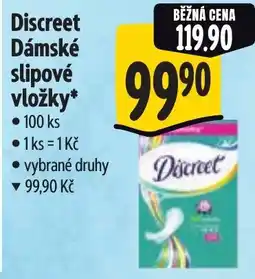 Albert Discreet dámské slipové vložky nabídka