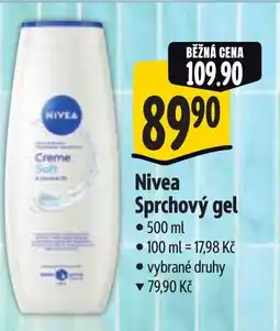 Albert Nivea sprchový gel nabídka