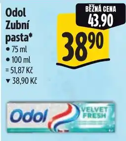 Albert Odol zubní pasta nabídka