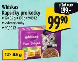 Albert Whiskas kapsičky pro kočky nabídka