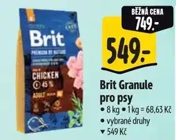 Albert Brit Granule pro psy nabídka