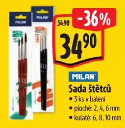 Albert Milan sada štětců nabídka