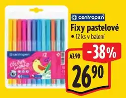 Albert centropen fixy pastelové nabídka