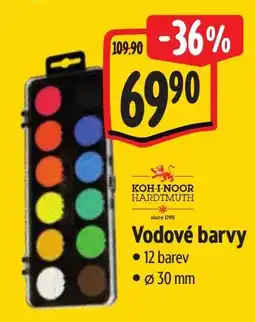 Albert Koh-i-noor vodové barvy nabídka