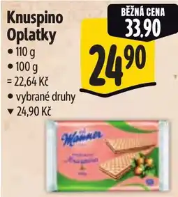 Albert Manna Knuspino Oplatky nabídka