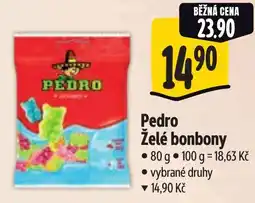 Albert Pedro Želé bonbony nabídka