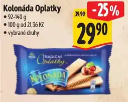 Albert Kolonáda Oplatky nabídka