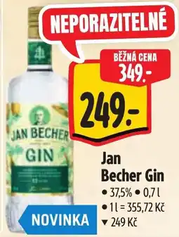 Albert Jan Becher Gin nabídka