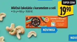 Albert Delicata mléčná čokoláda s karamellem a solí nabídka