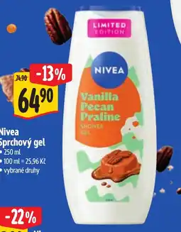 Albert Nivea sprchový gel vanilla pecan praline nabídka