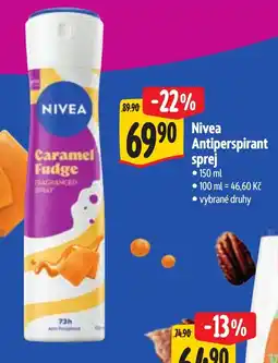 Albert Nivea Antiperspirant sprej nabídka