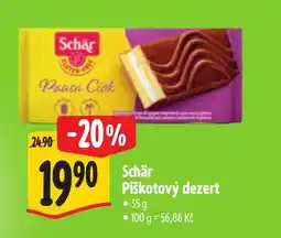Albert Schär Piškotový dezert nabídka