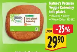 Albert Nature's Promise Veggie Kořeněný tofu plátek nabídka