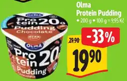 Albert Olma protein pudding chocolate nabídka