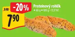 Albert Proteinový rohlík nabídka