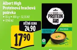 Albert Albert High Proteinová hrachová polévka nabídka