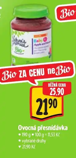 Albert Nature's Promise Ovocná přesnídávka nabídka
