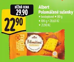 Albert Albert Polomáčené sušenky nabídka