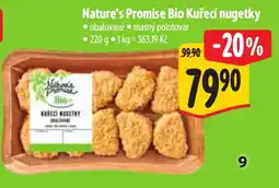 Albert Nature's Promise Bio Kuřecí nugetky nabídka