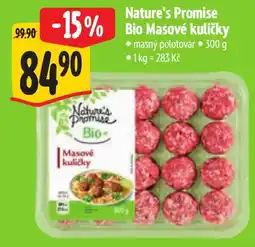 Albert Nature's Promise Bio Masové kuličky nabídka