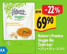 Albert Nature's Promise Veggie Bio Žluté kari nabídka
