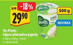Albert Yes Plants Sójová alternativa jogurtu nabídka