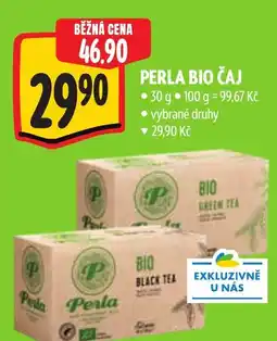 Albert Perla bio čaj nabídka