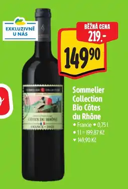 Albert Sommelier Collection Bio Cotes du Rhone nabídka