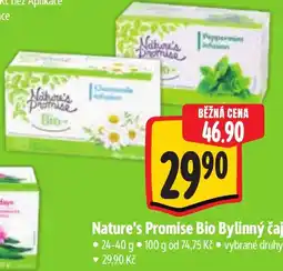 Albert Nature's Promise Bio Bylinný čaj nabídka