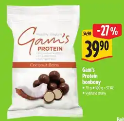 Albert Gam's Protein bonbony nabídka