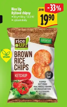 Albert Rice Up Rýžové chipsy nabídka