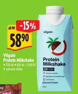 Albert Vilgain Protein Milkshake nabídka