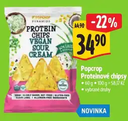 Albert Popcrop Proteinové chipsy nabídka